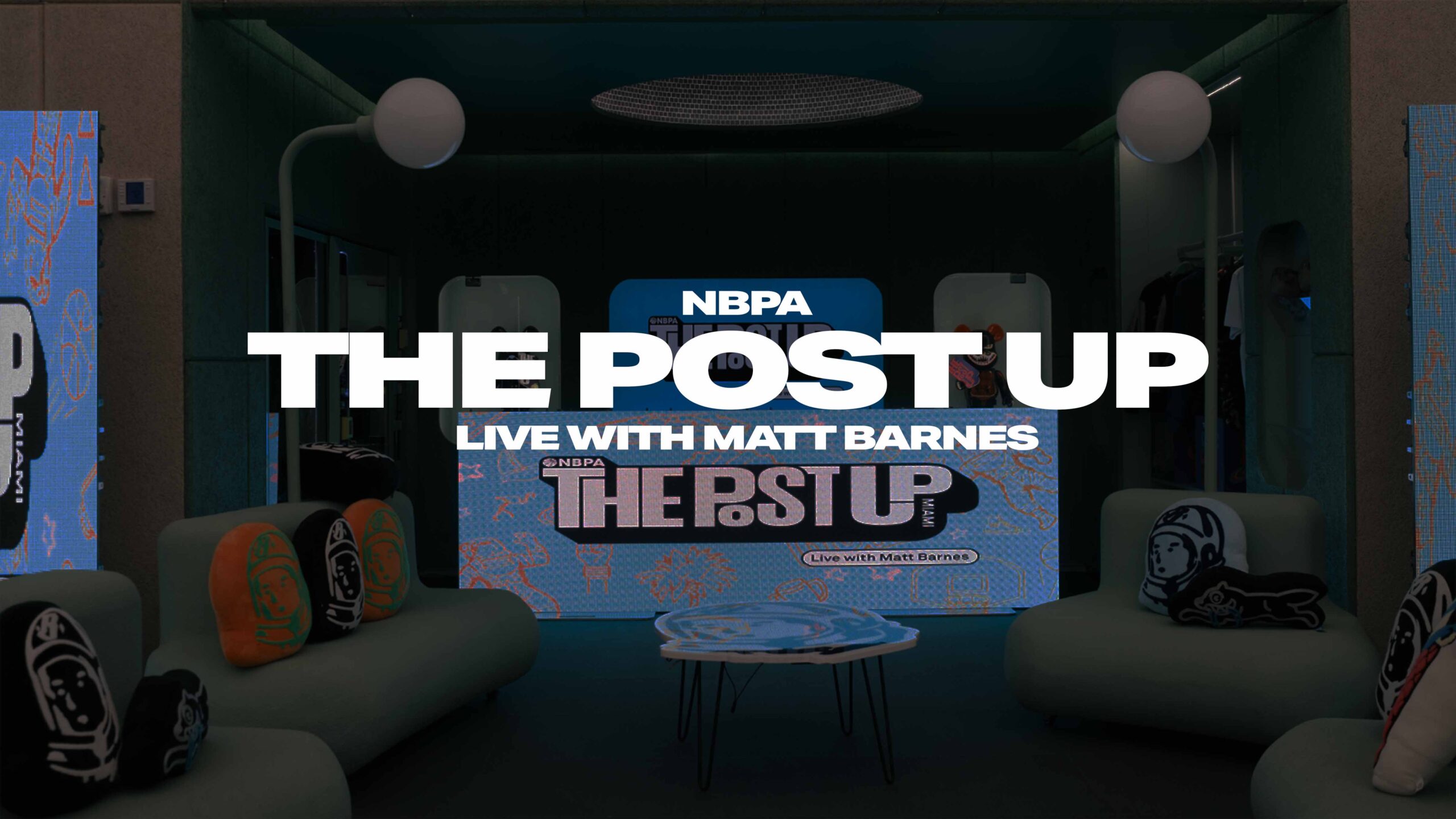 NBPA The Post Up with Matt Barnes title card