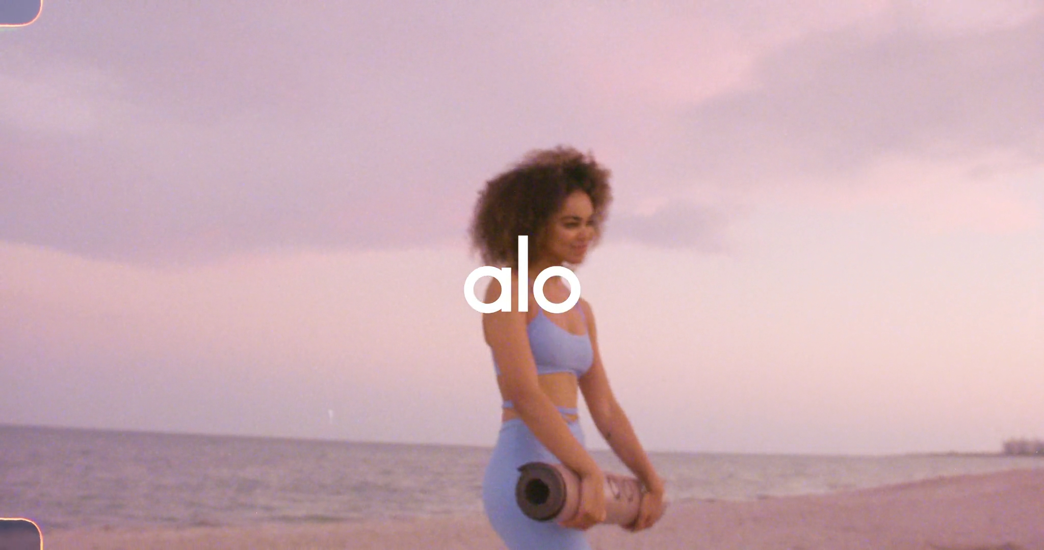 Alo production shoot title card